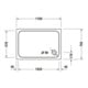 Duravit Receveur de douche rectangulaire D-Code 110x75x8,5 cm, blanc-5