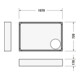 Duravit Receveur de douche rectangulaire D-Code 110x75x8,5 cm, blanc