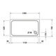 Duravit Receveur de douche rectangulaire D-Code 120x70x8,5 cm, blanc-5