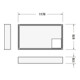 Duravit Receveur de douche rectangulaire D-Code 120x70x8,5cm, antidérapant, blanc-4