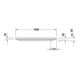 Duravit Receveur de douche rectangulaire D-Code 120x80x8,5 cm, antidérapant, blanc-4