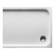 Duravit Receveur de douche rectangulaire D-Code 130x75x8,5 cm, blanc