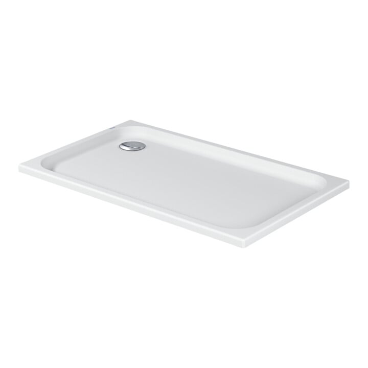 Duravit Receveur de douche rectangulaire D-Code 130x75x8,5 cm, blanc