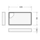 Duravit Receveur de douche rectangulaire D-Code 130x75x8,5 cm, blanc