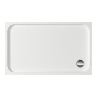 Duravit Receveur de douche rectangulaire D-Code 130x80x8,5 cm, blanc