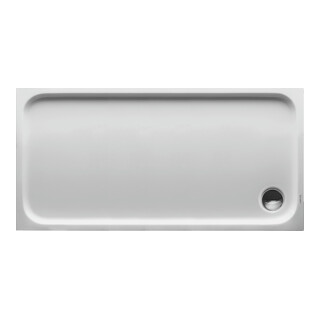 Duravit Receveur de douche rectangulaire D-Code 140x70x8,5 cm, blanc
