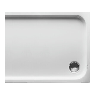 Duravit Receveur de douche rectangulaire D-Code 150x75x8,5 cm, blanc