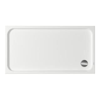 Duravit Receveur de douche rectangulaire D-Code 150x80x8,5 cm, blanc