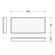 Duravit Receveur de douche rectangulaire D-Code 160x75x8,5 cm, antidérapant, blanc-5