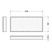 Duravit Receveur de douche rectangulaire D-Code 160x75x8,5 cm, blanc-5