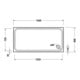 Duravit Receveur de douche rectangulaire D-Code 160x80x8,5 cm, antidérapant, blanc-4