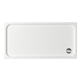 Duravit Receveur de douche rectangulaire D-Code 160x80x8,5 cm, blanc