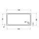 Duravit Receveur de douche rectangulaire D-Code 160x80x8,5 cm, blanc-4