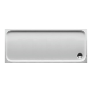 Duravit Receveur de douche rectangulaire D-Code 170x70x8,5 cm, antidérapant, blanc