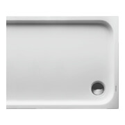 Duravit Receveur de douche rectangulaire D-Code 170x75x8,5 cm, antidérapant, blanc