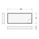 Duravit Receveur de douche rectangulaire D-Code 170x75x8,5 cm, blanc-4