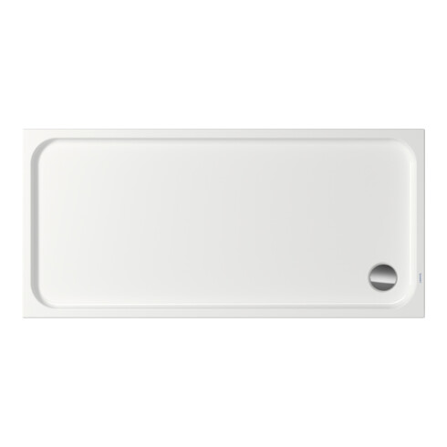Duravit Receveur de douche rectangulaire D-Code 170x80x8,5 cm, antidérapant, blanc