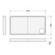 Duravit Receveur de douche rectangulaire Starck Slimline 170x90x6 cm, antidérapant, blanc-4