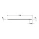 Duravit Receveur de douche rectangulaire Starck Slimline 170x90x6 cm, antidérapant, blanc