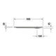 Duravit Receveur de douche rectangulaire Starck Slimline 90x75x4,5 cm, blanc