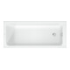 Duravit Rechteck-Badewanne D-Code 160x70x45cm, Abl i Fußber., 1 RS, weiß-1