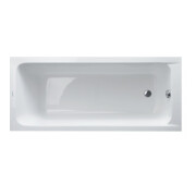 Duravit Rechteck-Badewanne D-Code 170x70x42cm, Abl im Fußber., 1 RS, weiß-4