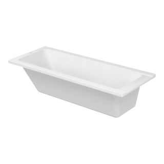 Duravit Rechteck-Badewanne D-Code 170x70x42cm, zentraler Abl, 1 RS, weiß