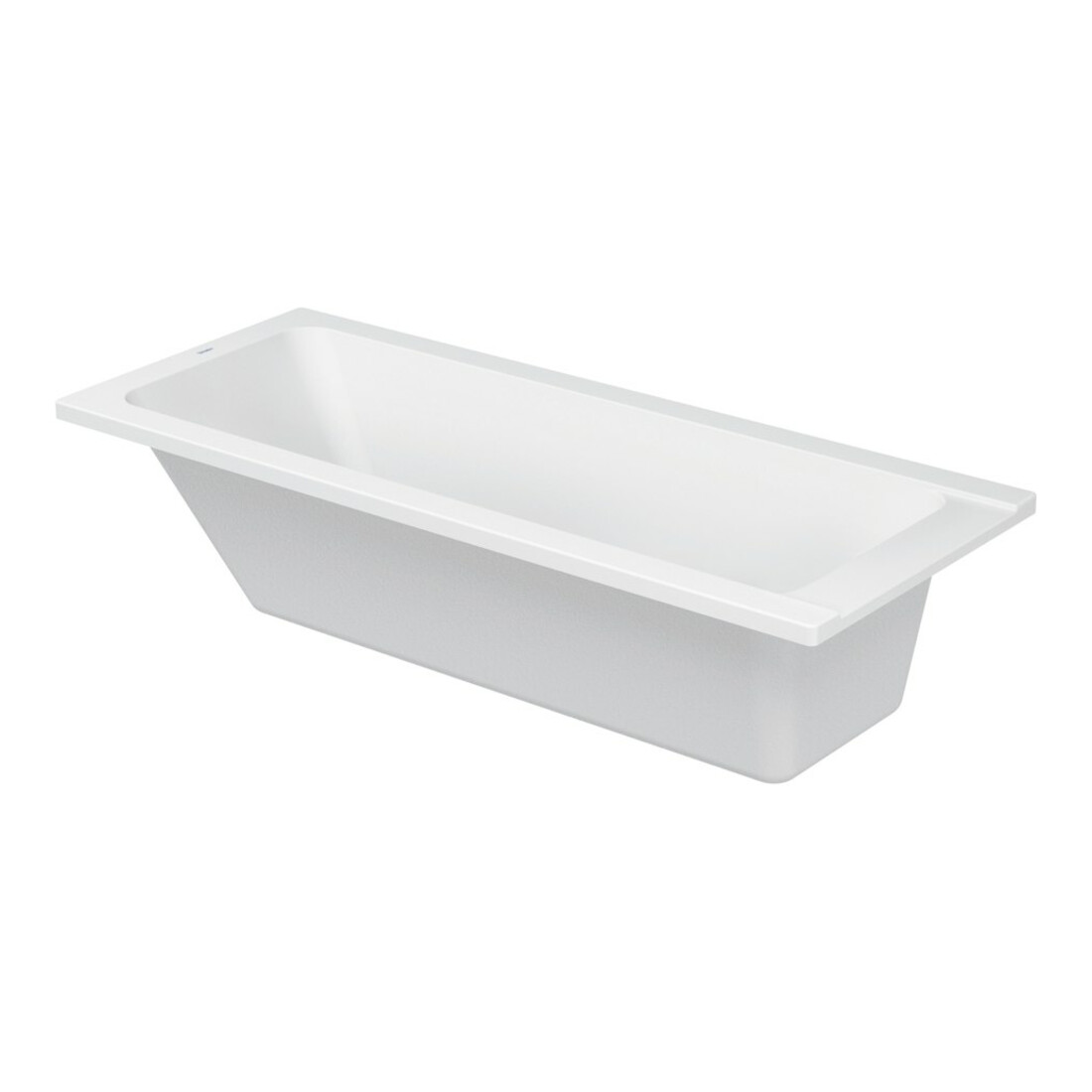 Duravit Rechteck-Badewanne D-Code 170x70x42cm, zentraler Abl, 1 RS, weiß