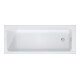 Duravit Rechteck-Badewanne D-Code 170x70x45cm, Abl i Fußber., 1 RS, weiß-1