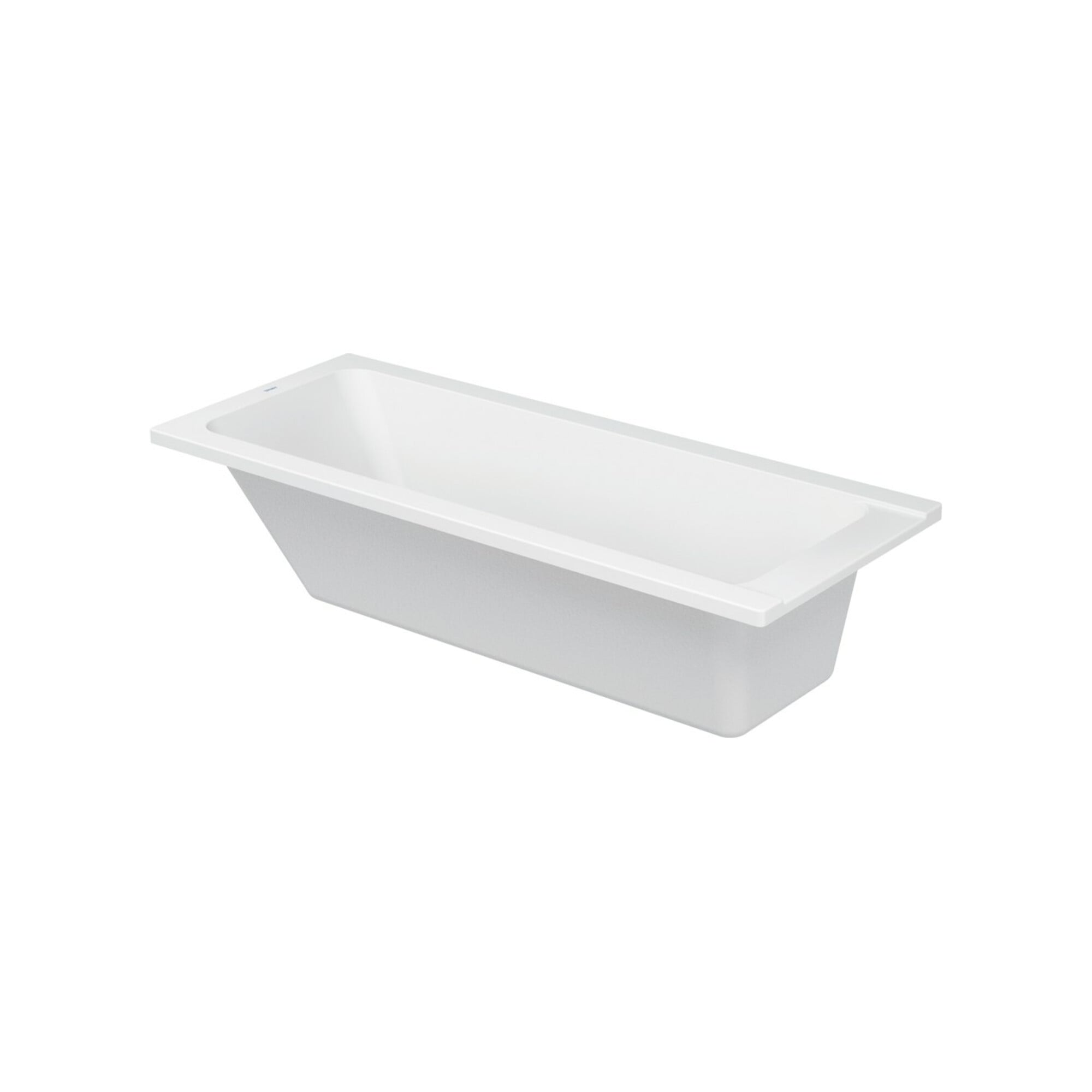 Duravit Rechteck-Badewanne D-Code 170x75x42cm, zentraler Abl, 1 RS, weiß
