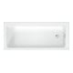 Duravit Rechteck-Badewanne D-Code 175x75x45cm, Abl i Fußber., 1 RS, weiß-1
