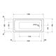 Duravit Rechteck-Badewanne D-Code 175x75x45cm, Abl i Fußber., 1 RS, weiß-3