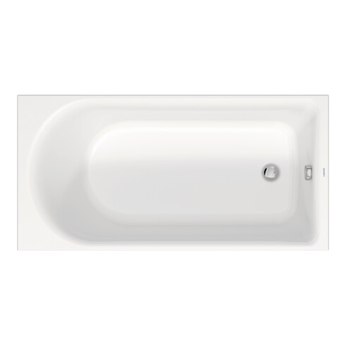 Duravit Rechteck-Badewanne D-Neo 150x75x46,5cm, EB-Version, 1 RS, weiß