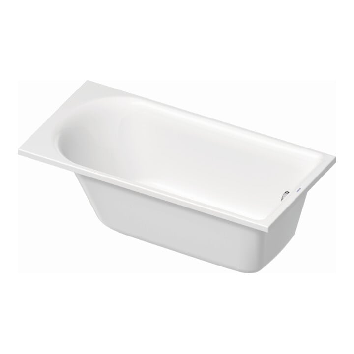 Duravit Rechteck-Badewanne D-Neo 150x75x46,5cm, EB-Version, 1 RS, weiß