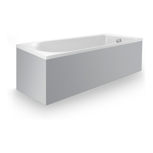 Duravit Rechteck-Badewanne D-Neo 170x70x46,5cm, EB-Version, 1 RS, weiß