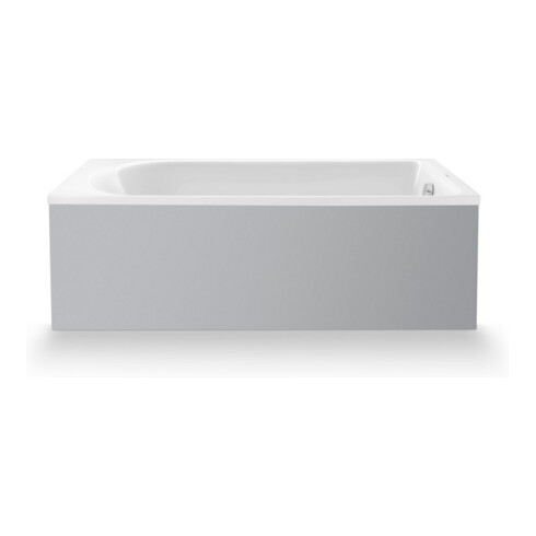 Duravit Rechteck-Badewanne D-Neo 170x75x46,5cm, EB-Version, 1 RS, weiß