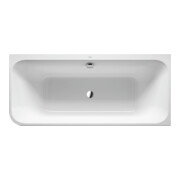 Duravit Rechteck-Badewanne Happy D.2 180x80x46cm, Eck re, 2 RS, weiß