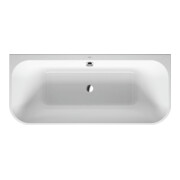 Duravit Rechteck-Badewanne Happy D.2 180x80x46cm, Vorw, Acrylverkl., 2 RS, we