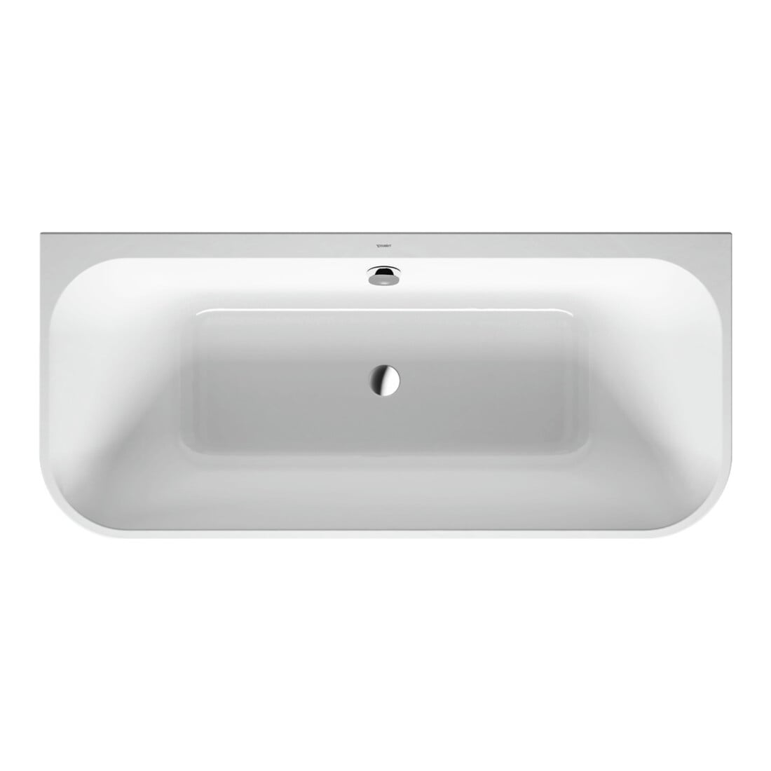 Duravit Rechteck-Badewanne Happy D.2 180x80x46cm, Vorw, Acrylverkl., 2 RS, we