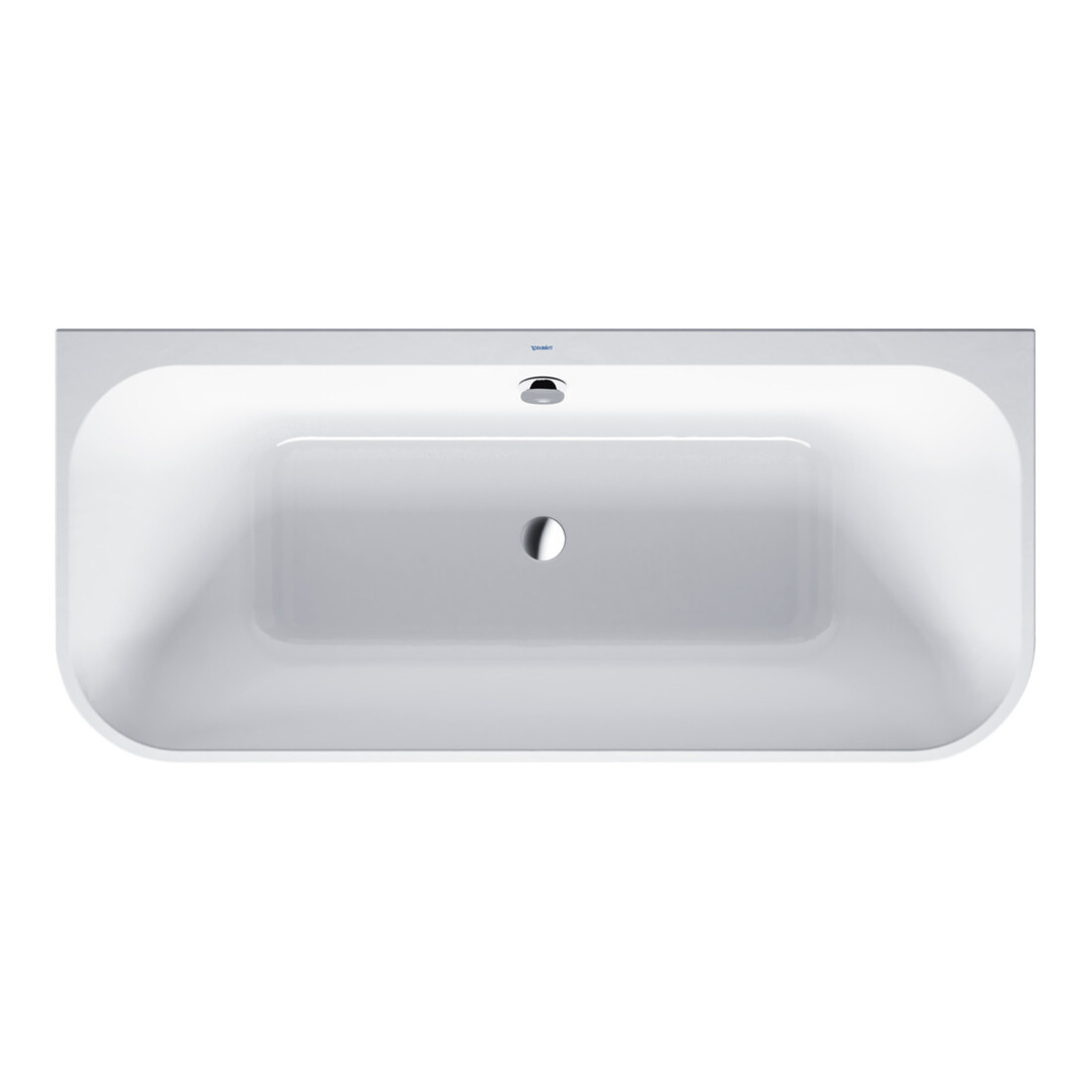Duravit Rechteck-Badewanne Happy D.2 180x80x46cm, Vorw, Acrylverkl., 2 RS, we