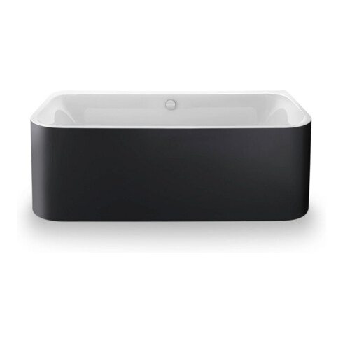 Duravit Rechteck-Badewanne Happy D.2 Plus 180x80x46cm, Eck li, Acr.-Verkl gra m, w