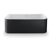 Duravit Rechteck-Badewanne Happy D.2 Plus 180x80x46cm, Eck li, Acr.-Verkl gra m, w