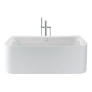 Duravit Rechteck-Badewanne Happy D.2 Plus 180x80x46cm, f., Acr.-Verkl gra matt, we