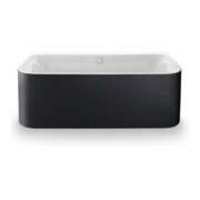 Duravit Rechteck-Badewanne Happy D.2 Plus 180x80x46cm, Vorw, Acr.-Verkl gra m, we
