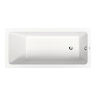 Duravit Rechteck-Badewanne No. 1 150x70x40cm, EB-Version, m 1 RS, weiß