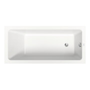 Duravit Rechteck-Badewanne No. 1 150x70x40cm, EB-Version, m 1 RS, weiß