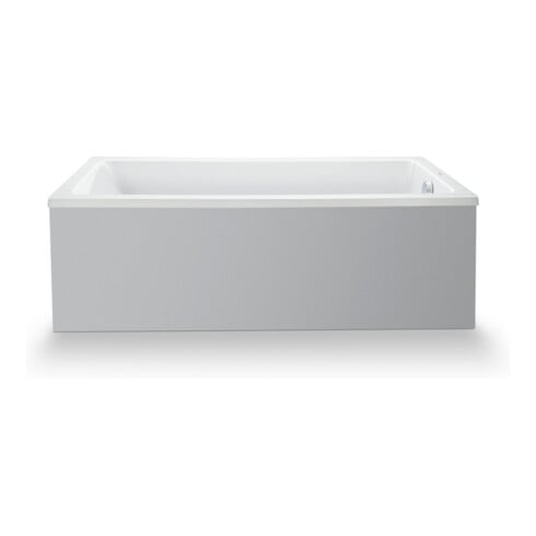 Duravit Rechteck-Badewanne No. 1 170x75x40cm, EB-Version, m 1 RS, weiß