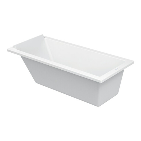 Duravit Rechteck-Badewanne Starck 160x70x46cm, EB-Version, 1 RS, weiß