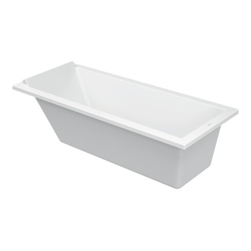 Duravit Rechteck-Badewanne Starck 170x70x46cm, EB-Version, 1 RS, weiß