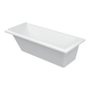 Duravit Rechteck-Badewanne Starck 170x70x46cm, EB-Version, 1 RS, weiß